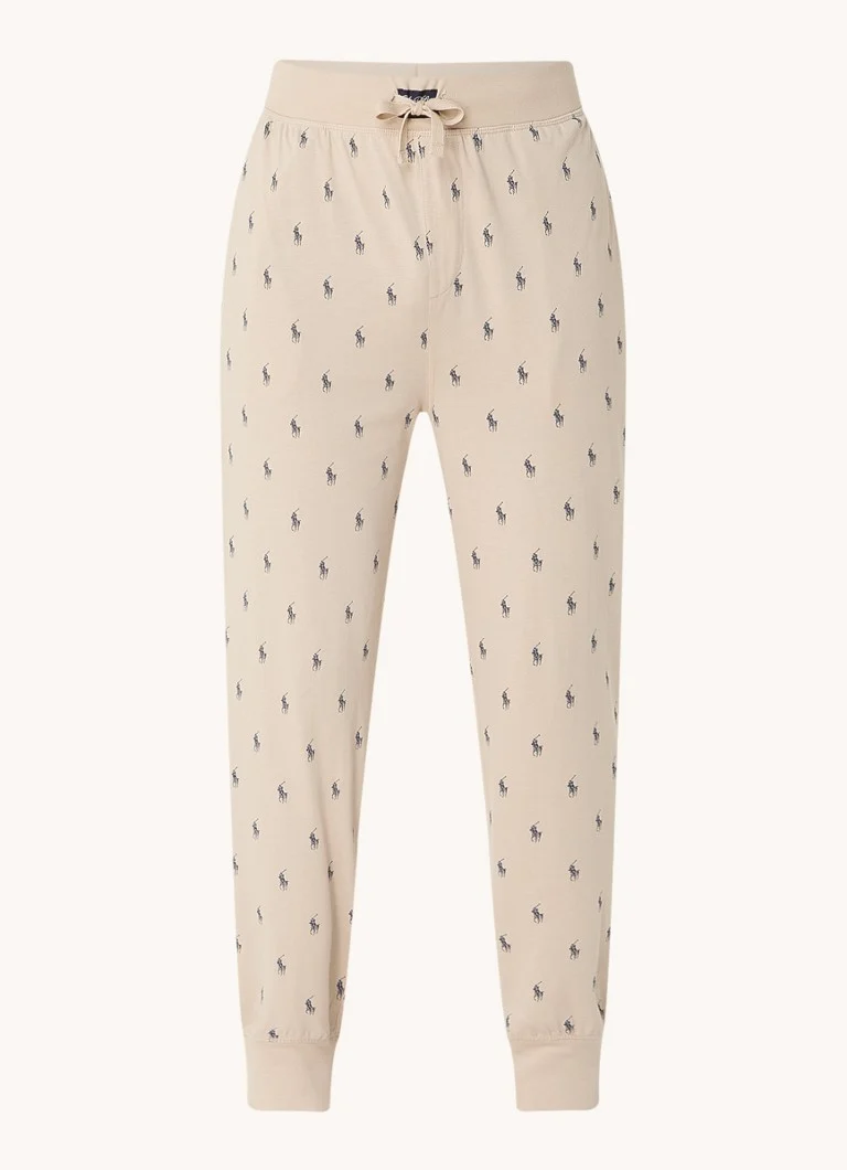 Ralph Lauren pajama bottoms with logo embroidery and side pockets