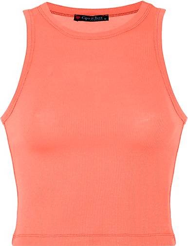 Cipo & Baxx Tanktop in geripptem Design