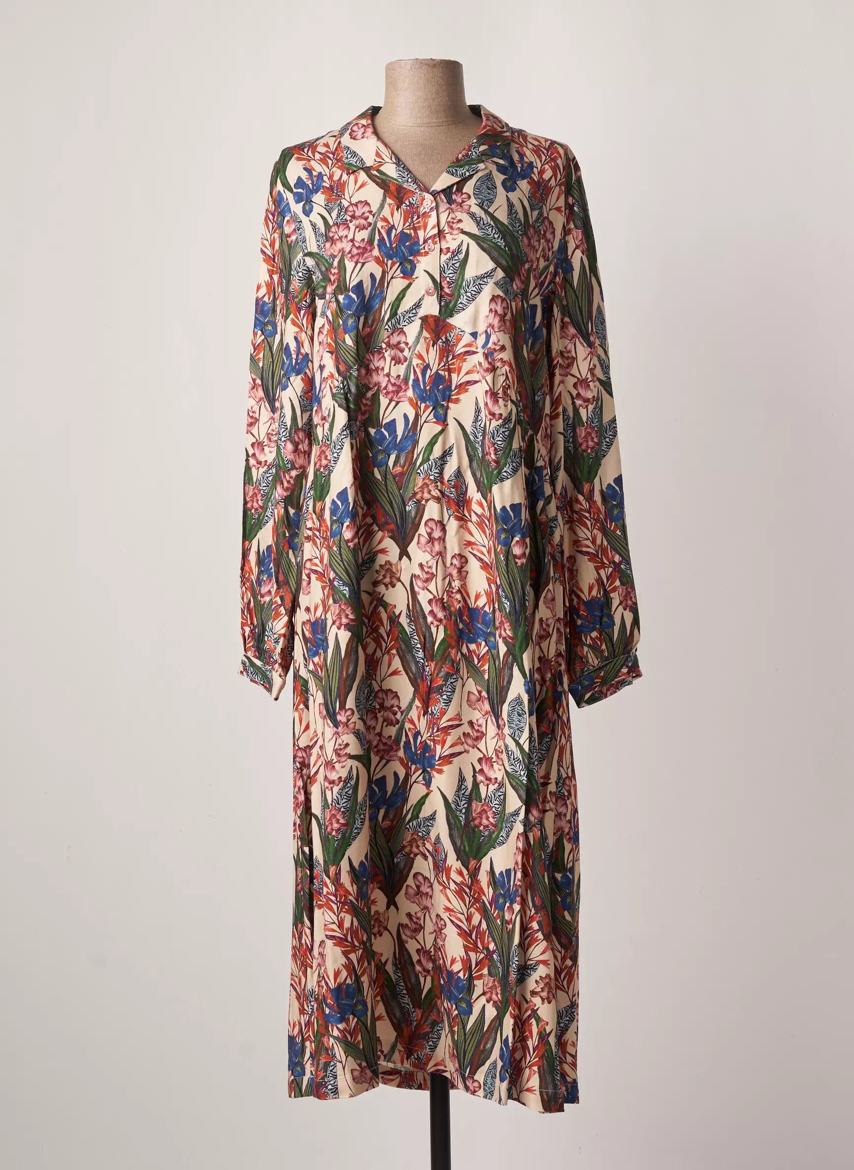 Le Petit Baigneur Robes Mi Longues Femme couleur beige