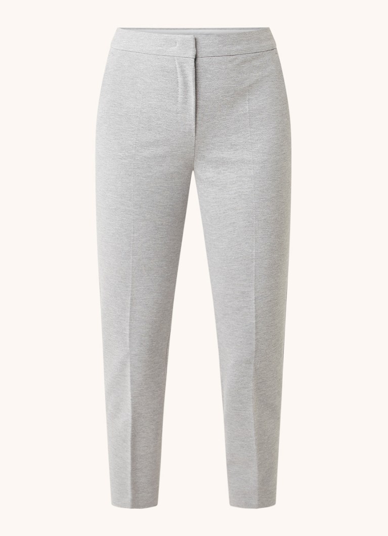 Pantaloni tricotați MaxMara Pegno cu talie înaltă și croială mulată