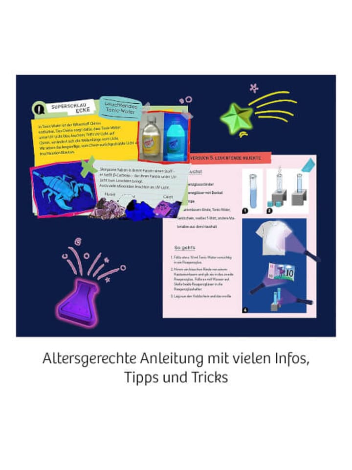 Kosmos Experimentierkasten Fun Science Neon-Leuchten günstig kaufen onesize