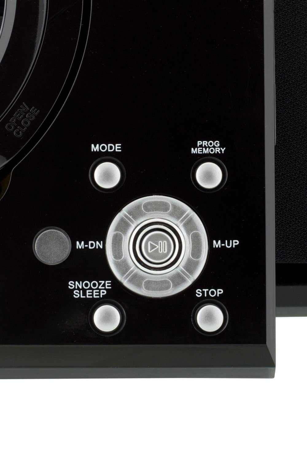 ROXX MC 201 Microanlage (UKW Radio, Stereoanlage mit CD-Player, Kopfhöreranschluß und AUX-IN)