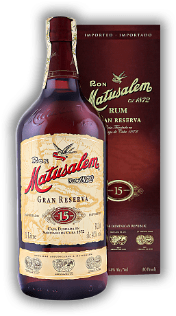 Matusalem Gran Reserva Solera 15 Blender 1,0 Liter Matusalem Gran Reserva Solera 15 Blender 1,0 Liter Eine perfekte Wahlmöglichkeit für jene, die außergewöhnliche Qualität und feinen Geschmack suchen. 1	 Liter - Vol 40%