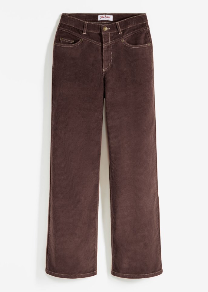 Stretch-Cordhose, Wide