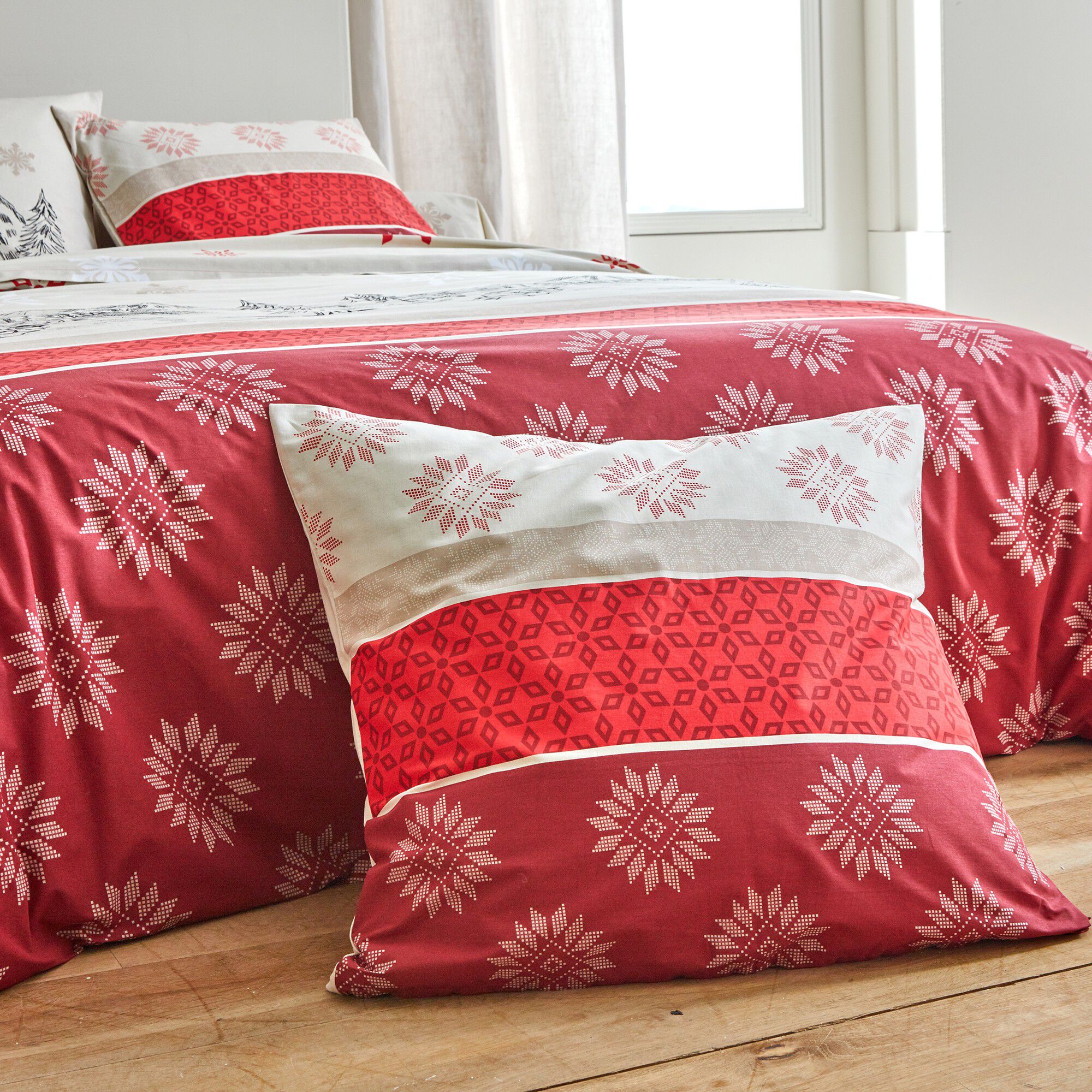 Linge de lit Montana en flanelle