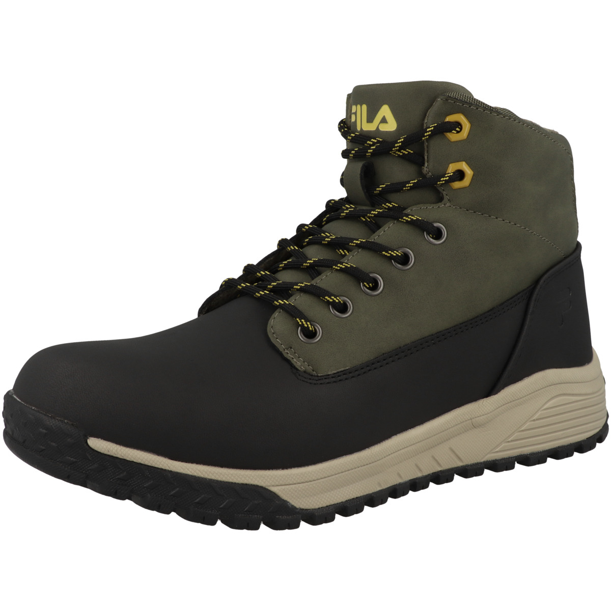 Fila Lance XXI Mid Schnürboots dunkelgruen