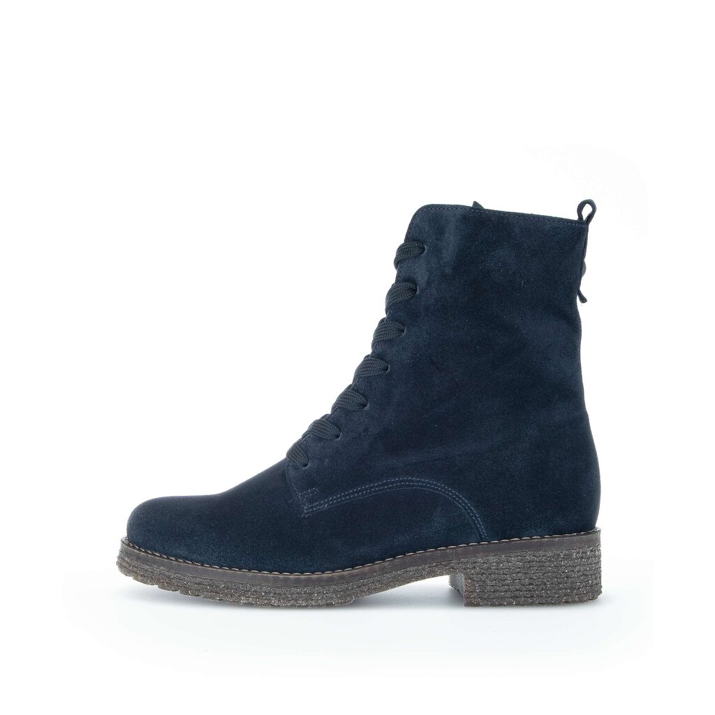 Gabor comfort Schnürstiefelette blau