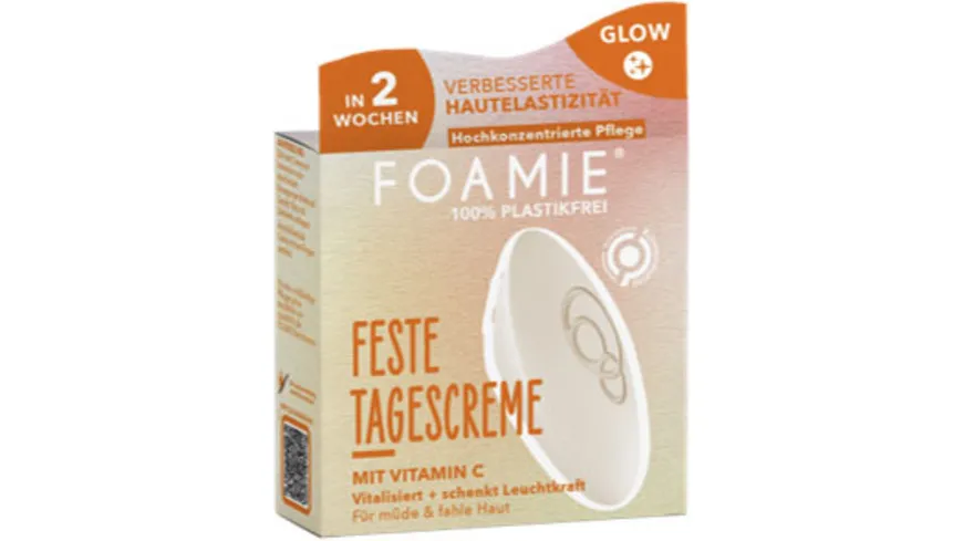 FOAMIE Feste Tagescreme Energy Glow