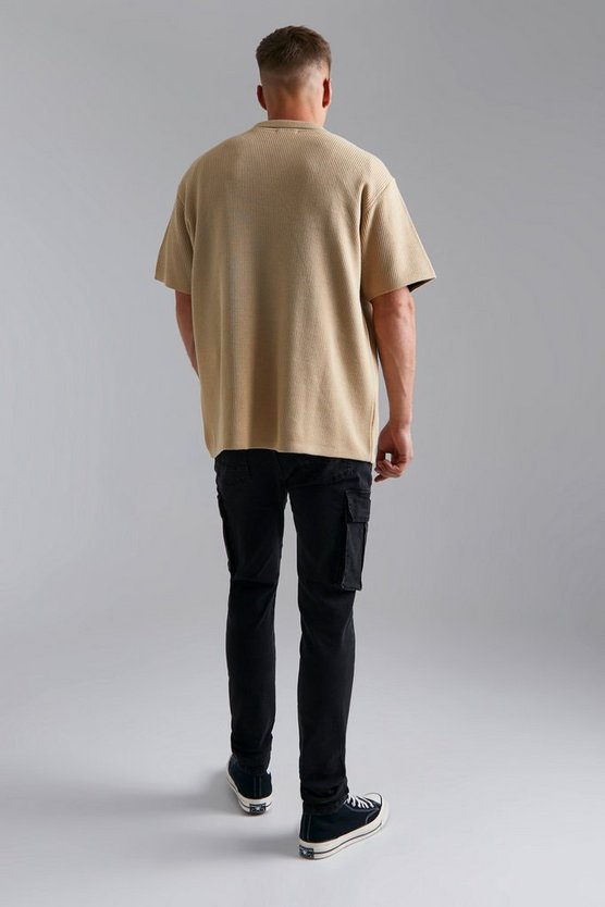 Tall Stretch Skinny Cargo-Jeans