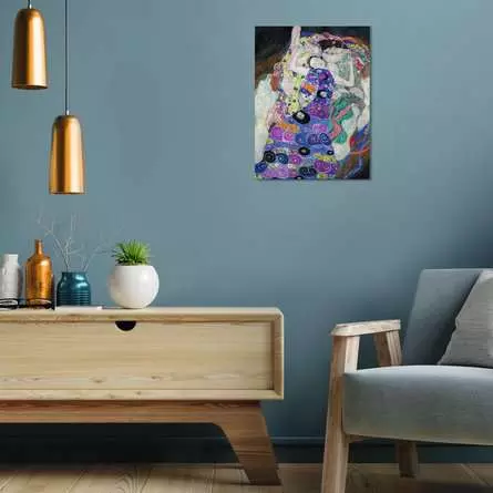 CreArt ART Collection: Die Jungfrau (Klimt) - Malen nach Zahlen für Erwachsene