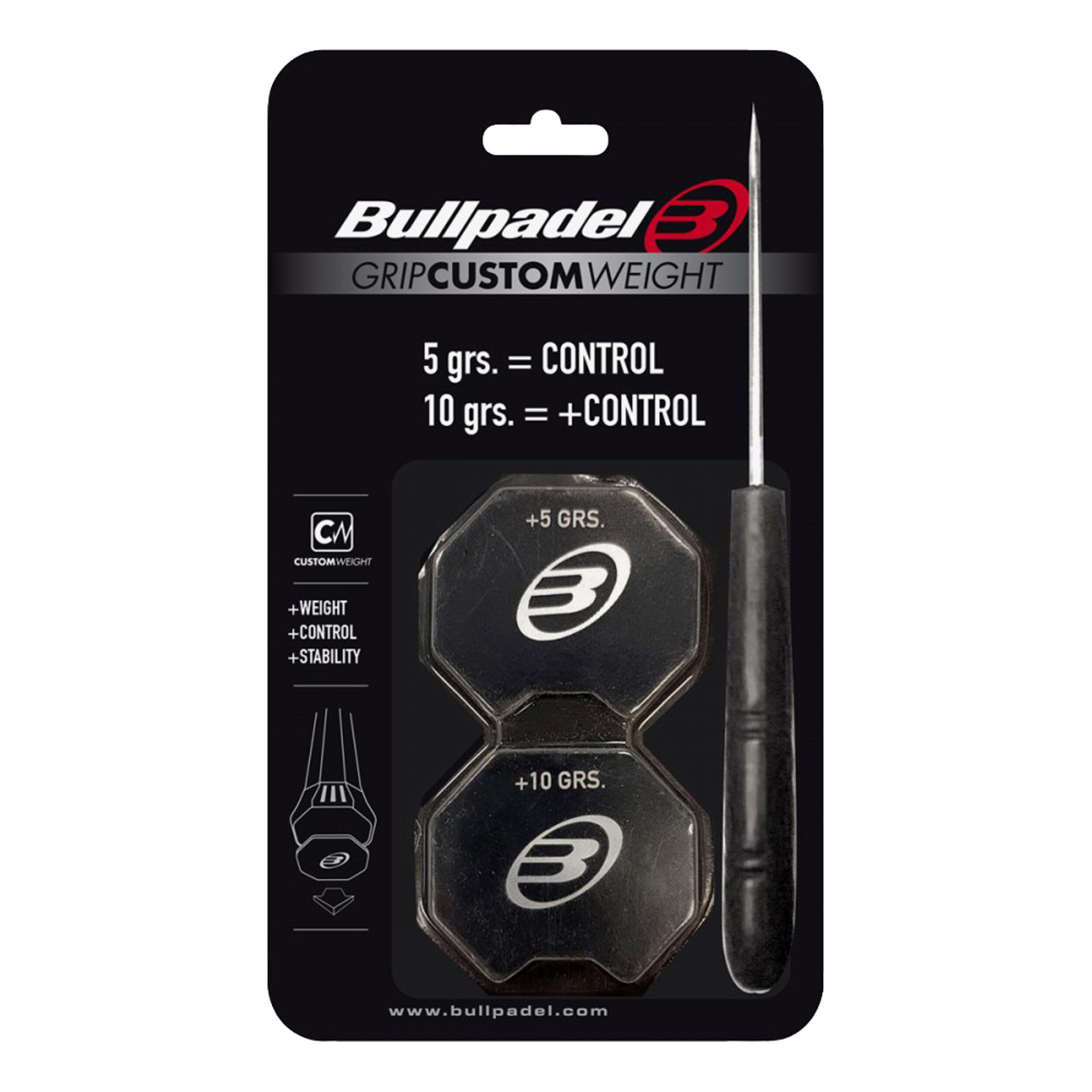 GRIP CUSTOM 5/10 Gr Bleiband - Schwarz