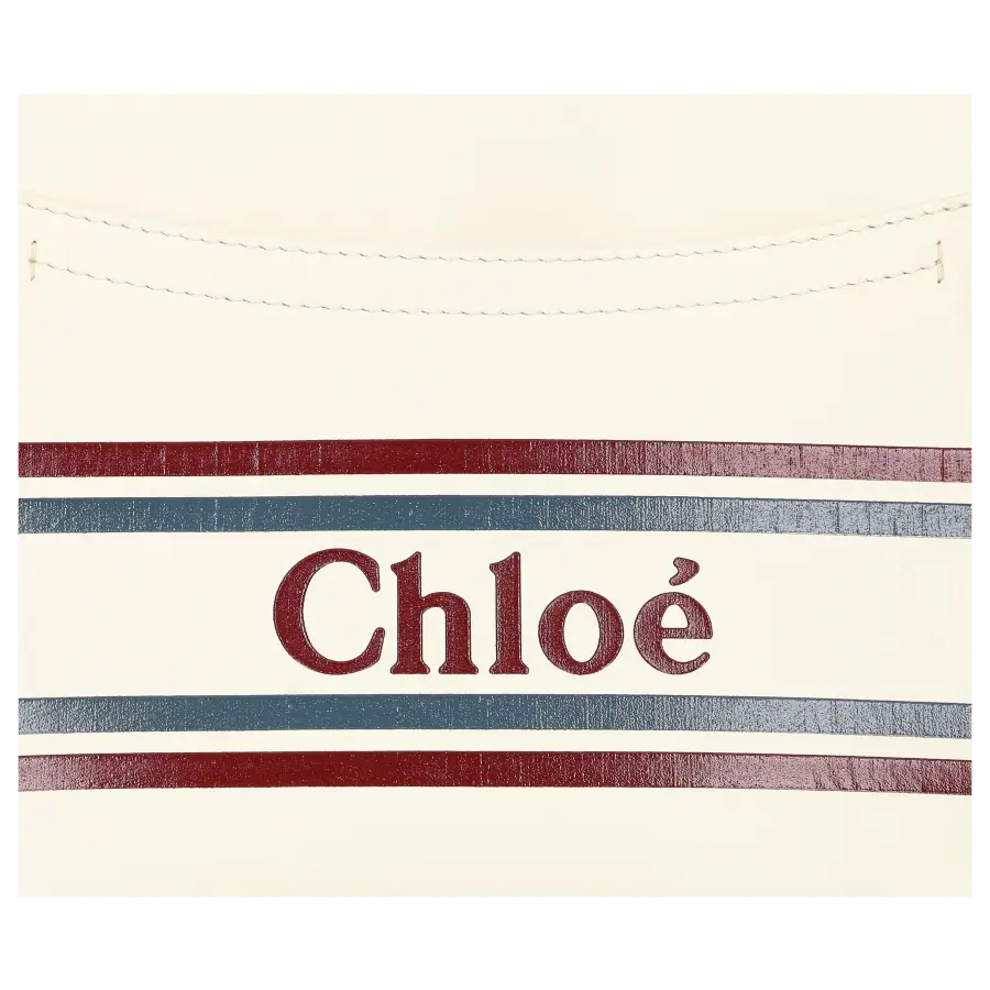 Chloé - Handtasche ROY Kalbsleder - weiß