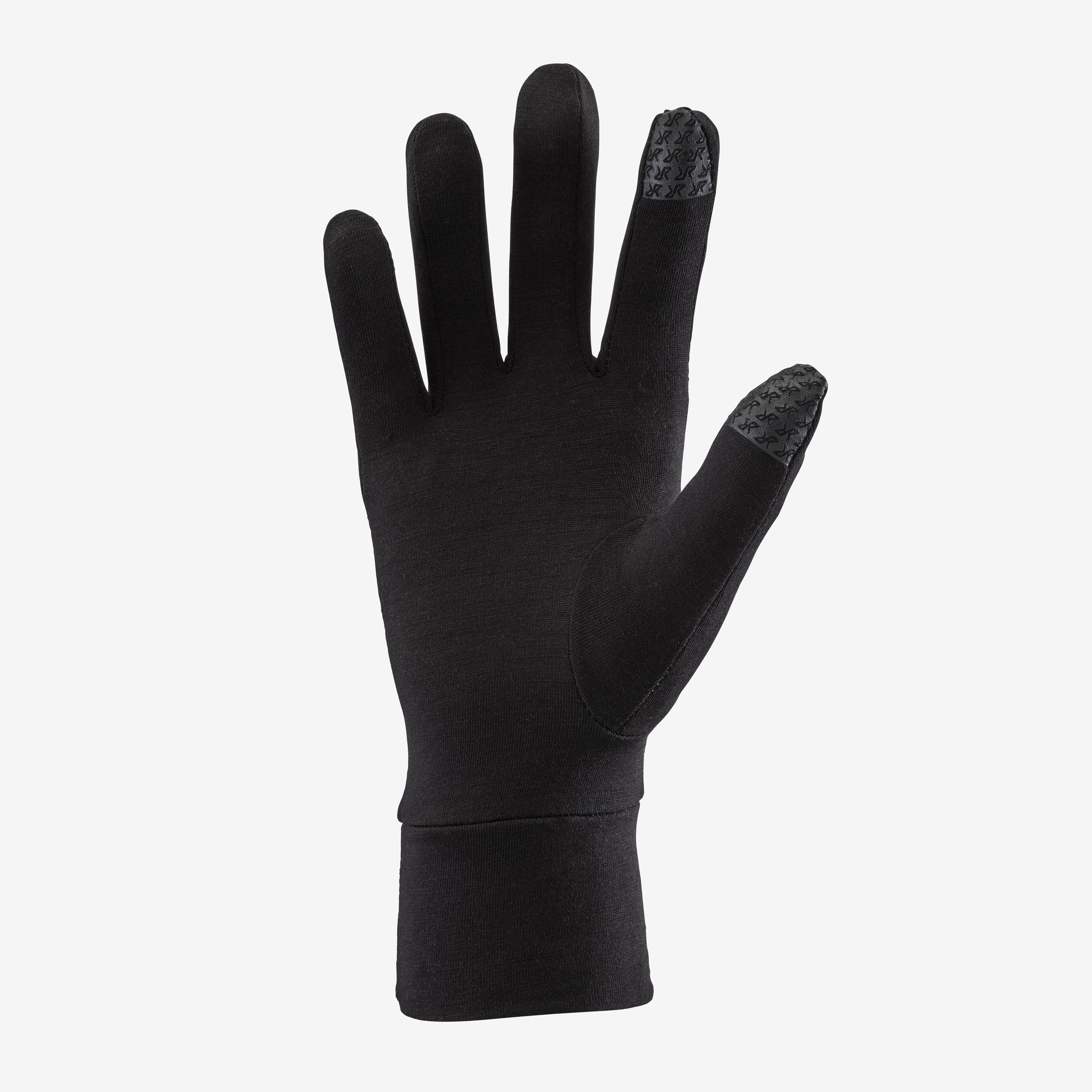 Wool Liner Glove Black