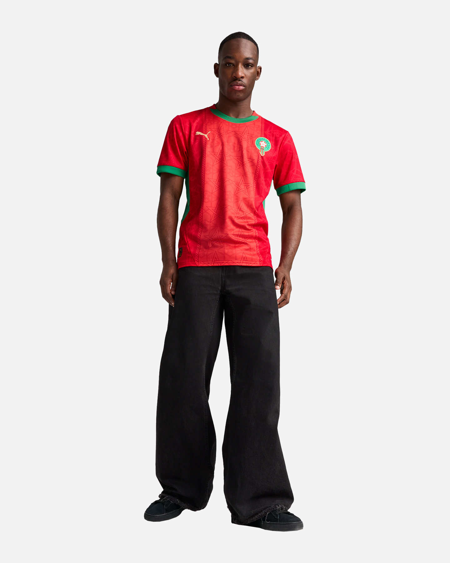 Oficiálna replika domáceho futbalového dresu Puma Maroko M 777696-01