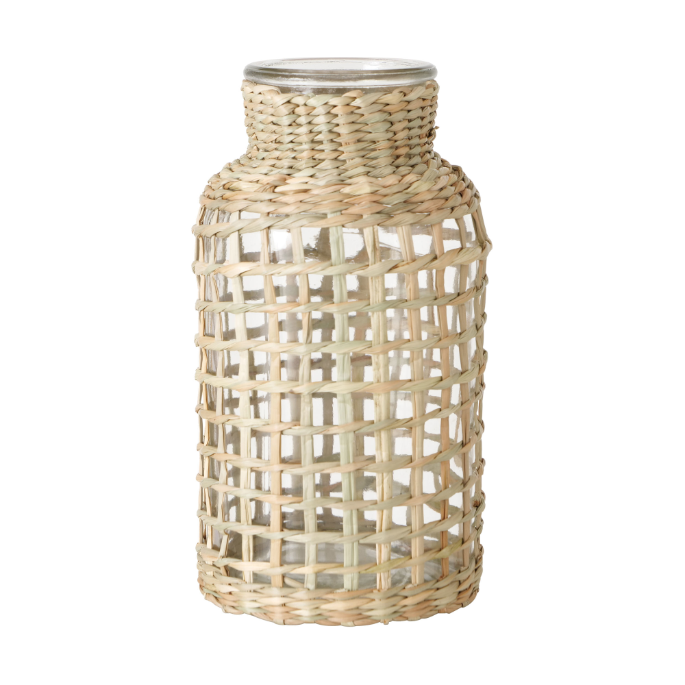 Vase Noriana braun/klar
