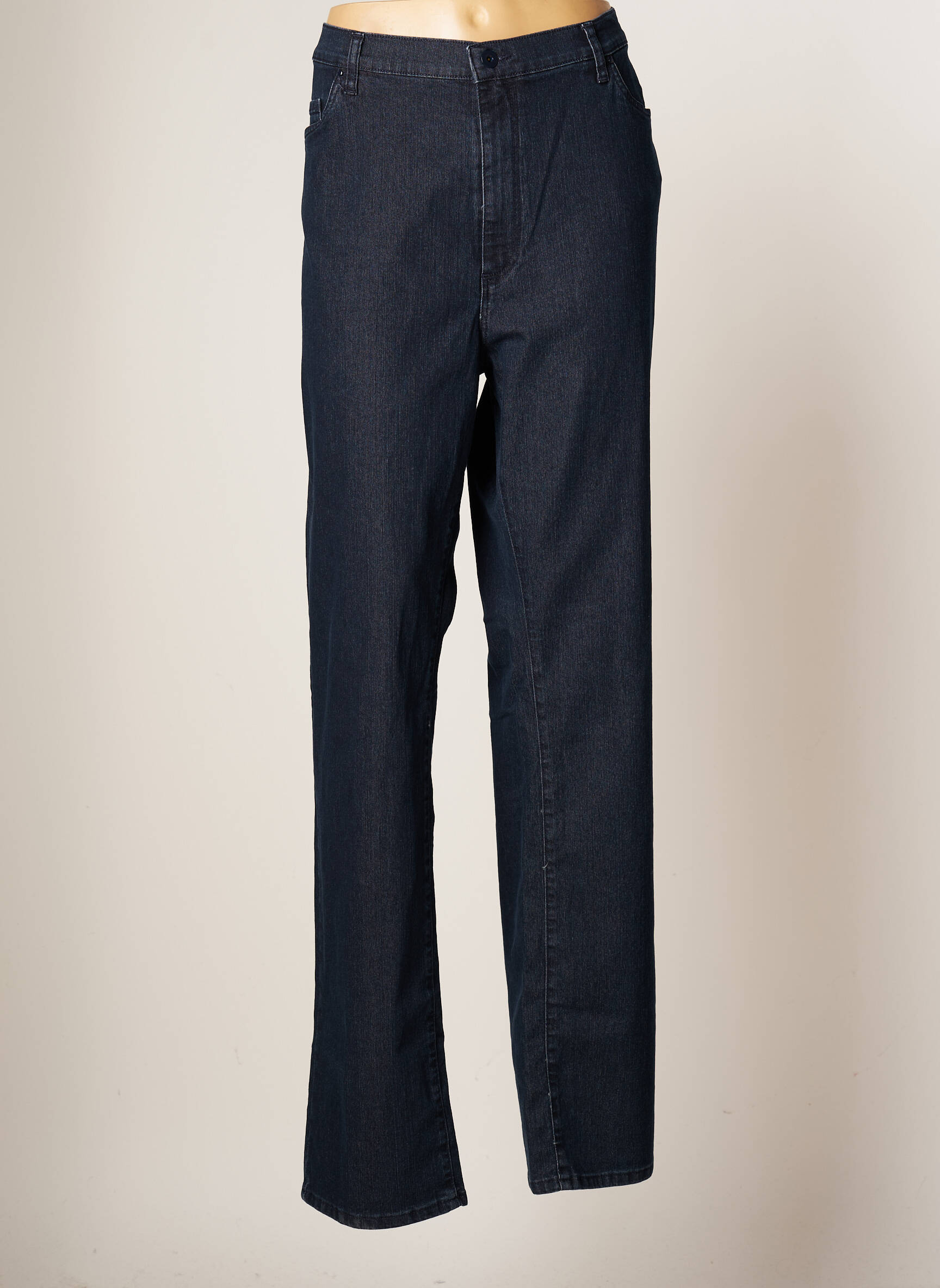 Lcdn Jeans Coupe Droite Femme couleur bleu