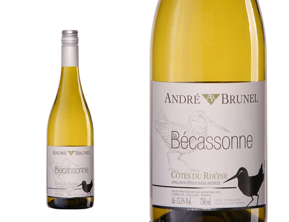 André Brunel Côte-du-Rhône Cuvée Bécasonne Blanc 2022 Rhône Côtes du Rhône