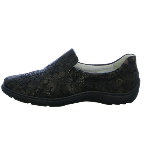 WALDLÄUFER Sportliche Slipper schwarz Henni