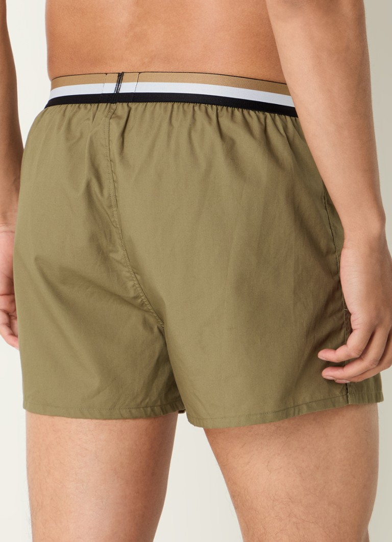 Lot de 2 boxers HUGO BOSS avec ceinture logotée