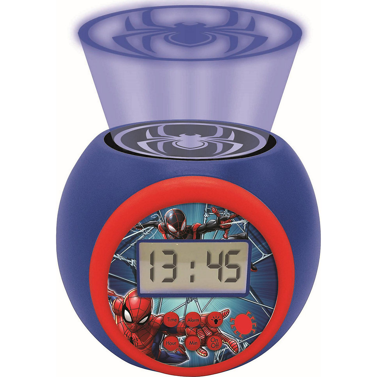 Spider-Man Wecker mit Projektion