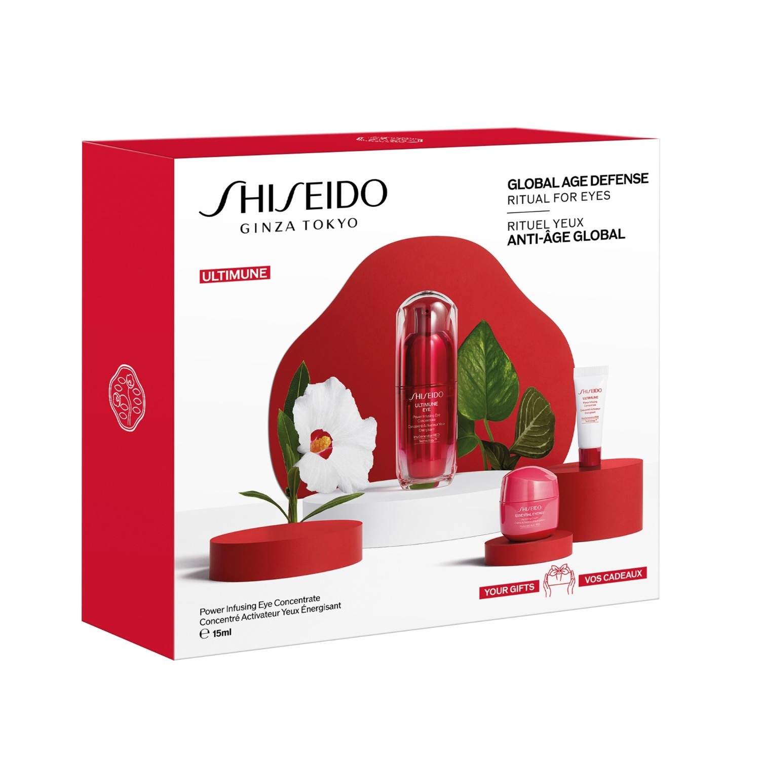 Shiseido enerģizējošā aktivatora koncentrāta komplekts