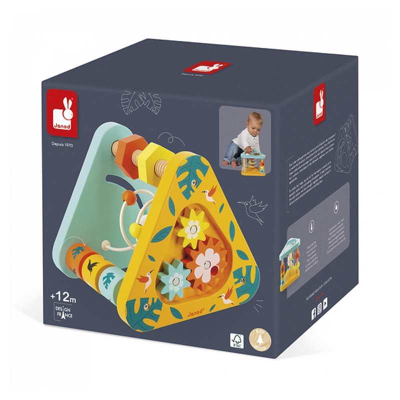 Triangle multi-activités en bois