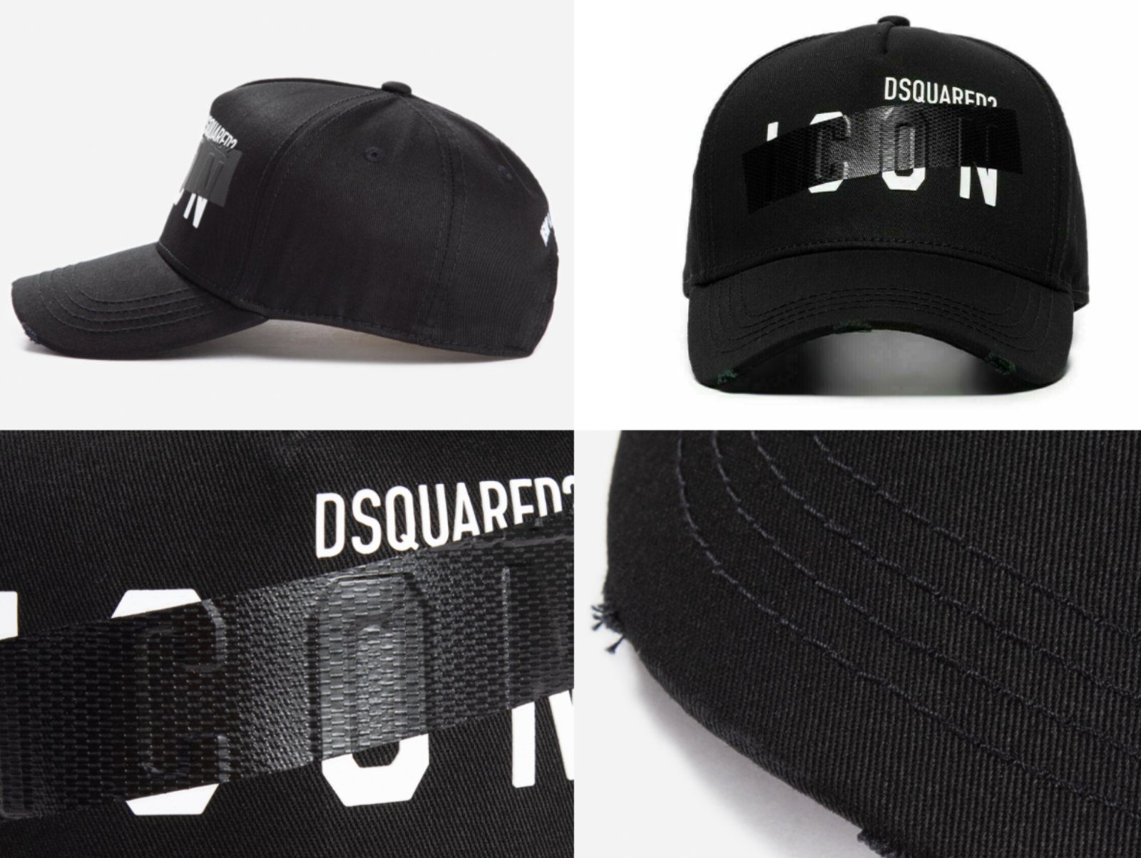 Dsquared2 Baseball Cap Ds-216-Cap-Schwarz-Onesize
