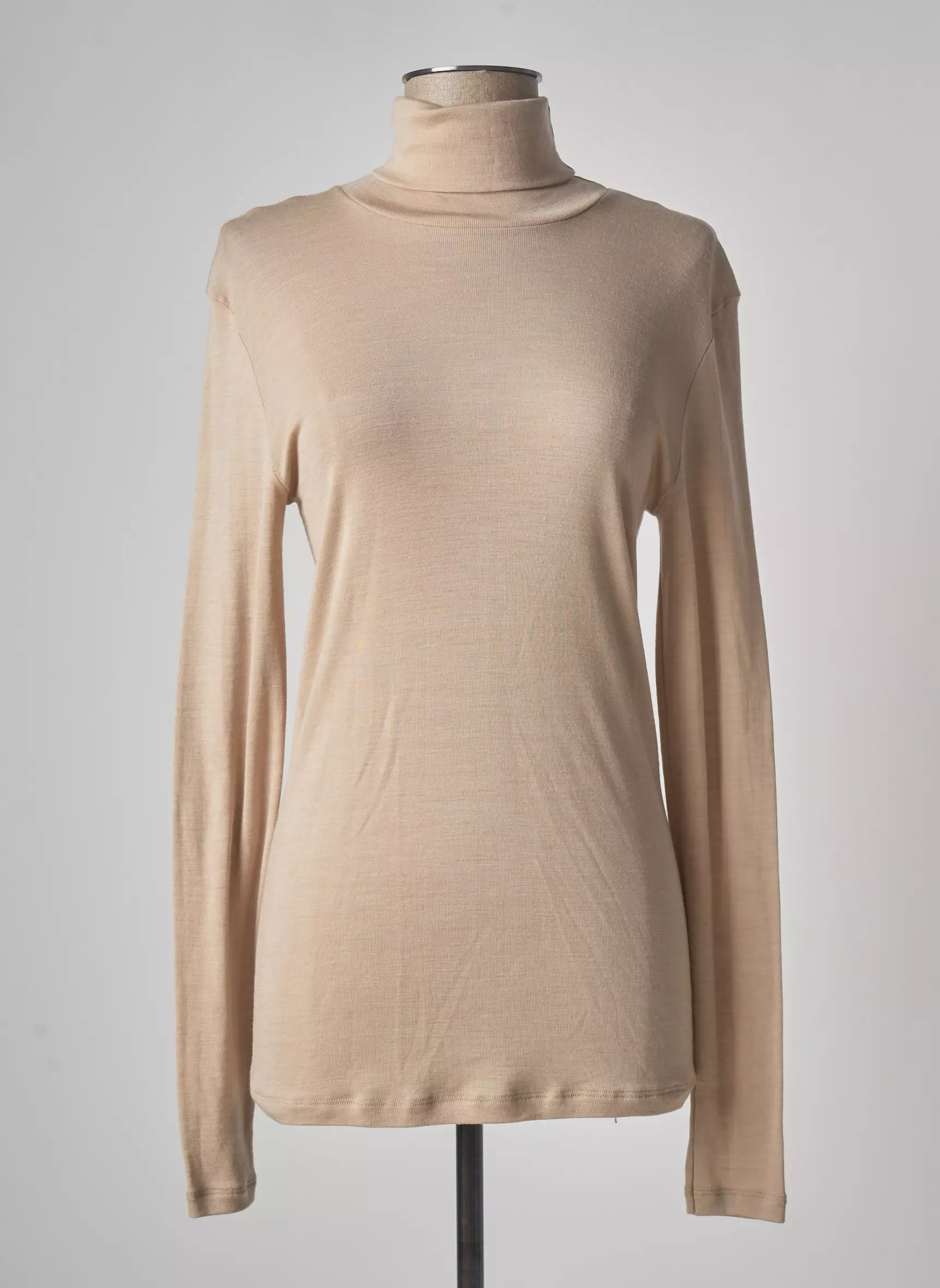Hanro Sous Pulls 1 Femme couleur beige