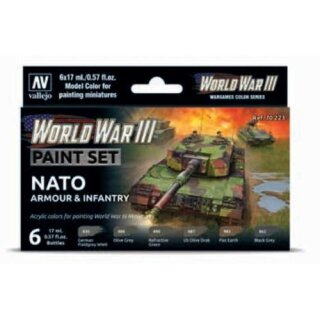 Vallejo Model Color: Model Color: WWIII NATO Armour & Infantry