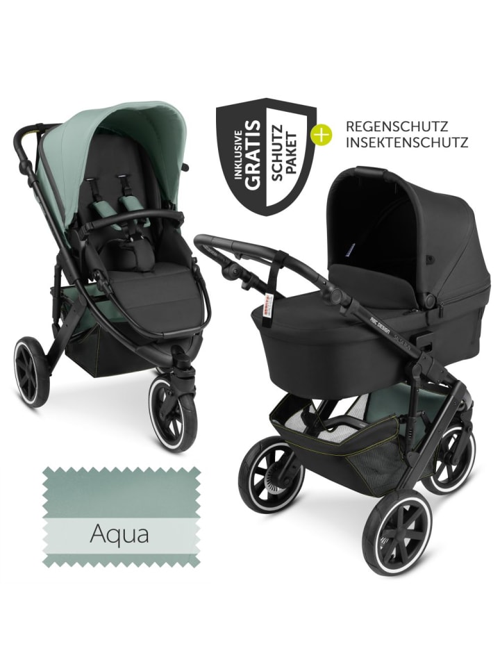 ABC-Design Kombi-Kinderwagen Salsa 3 Run in blau,schwarz günstig kaufen onesize