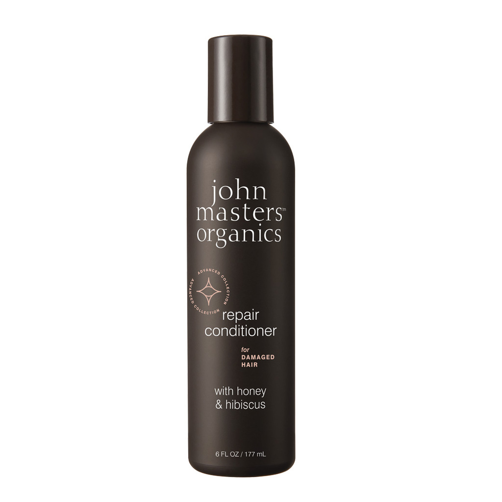 john masters organics Après-shampoing pour cheveux abîmés au miel et à l'hibiscus