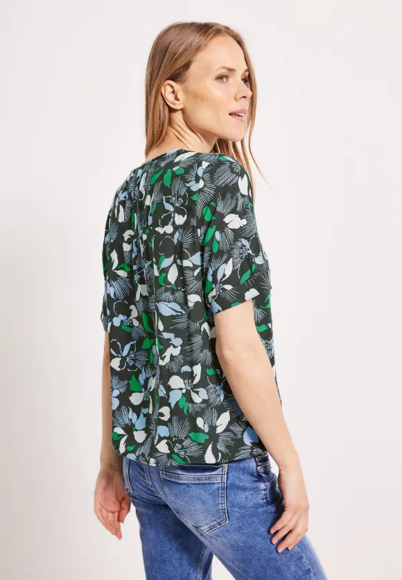 CECIL Bluse mit Blumenmuster
