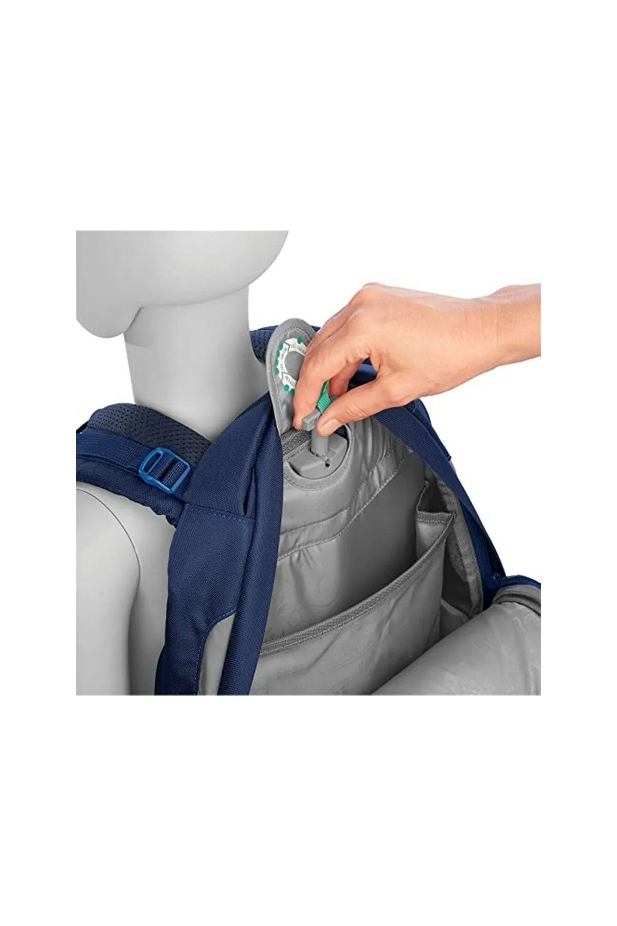 Coocazoo  Rucksack - Blau - Unifarben