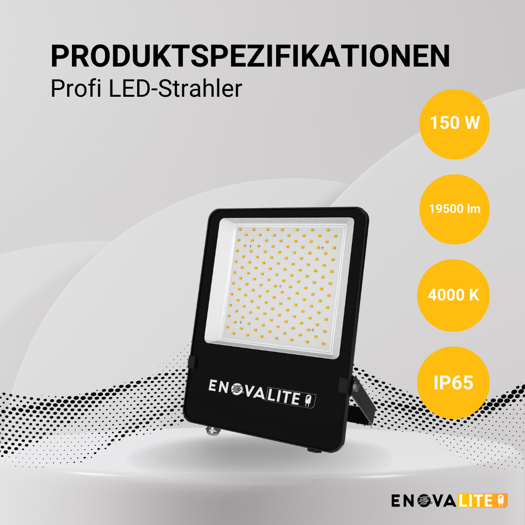 ENOVALITE LED-Fluter, 150 W, 4000 K