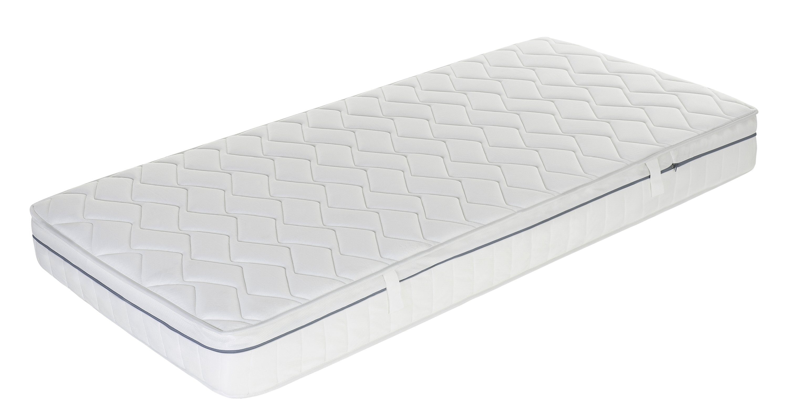 Kaltschaummatratze, ALX - Deluxe, 19 cm hoch, Luftkanaltechnik für mehr Atmungsaktivität, 5-Zonen, mit Klimaband