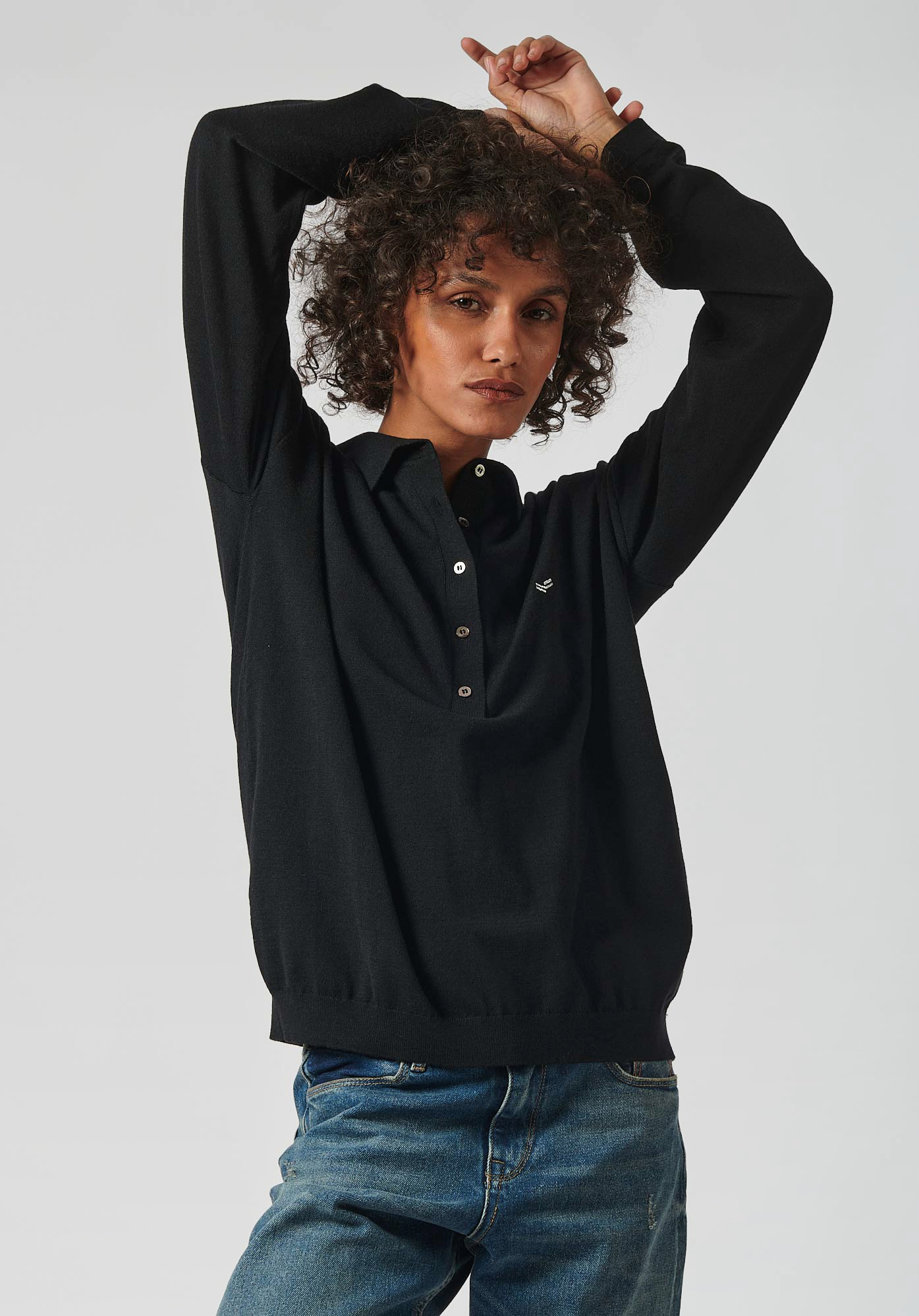 LIVIA  Pull noir femme