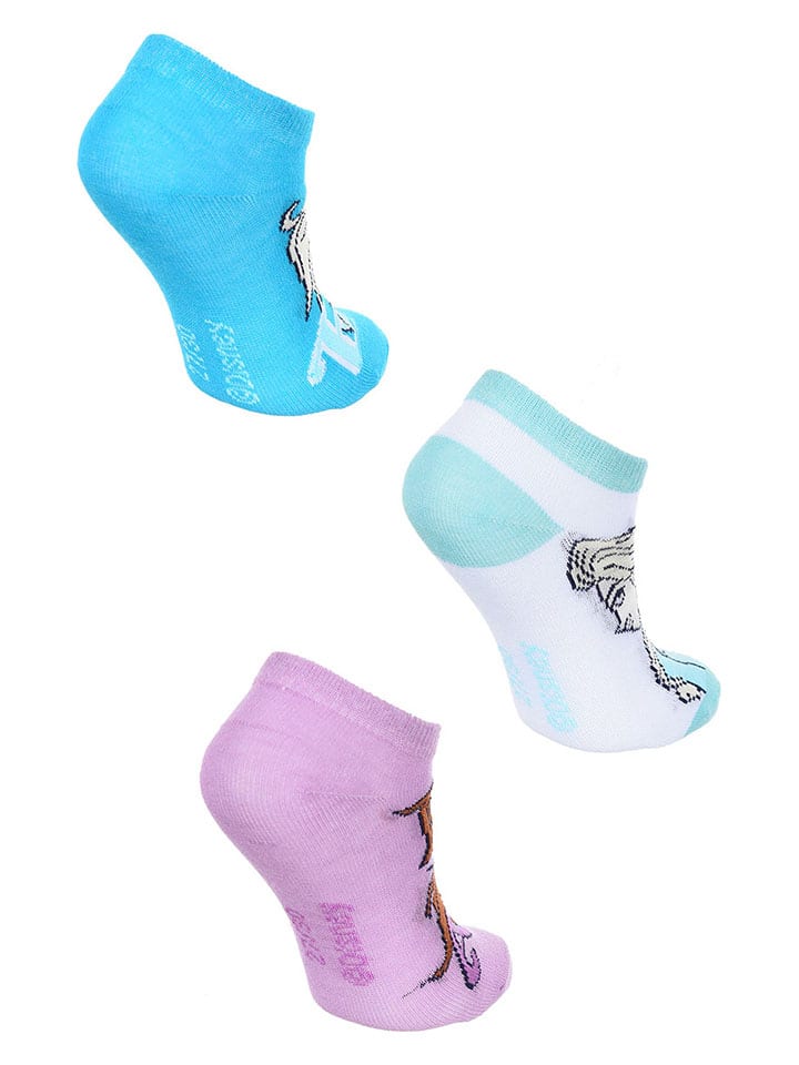 Disney Frozen 3er-Set: Socken 