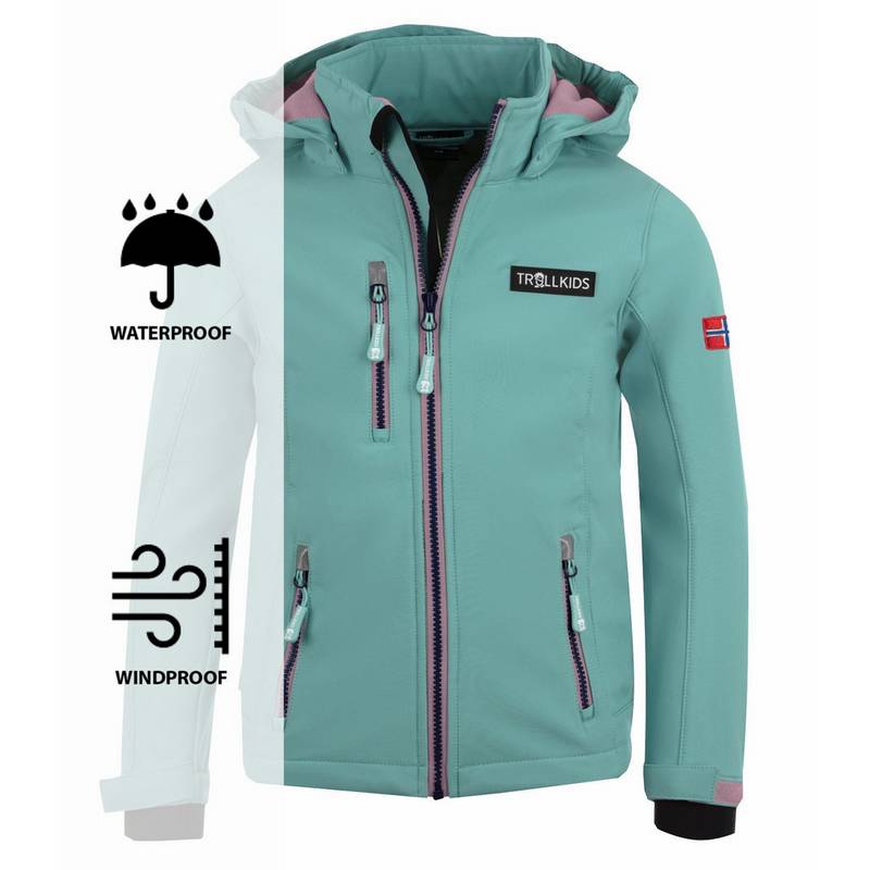 Trollkids Preikestolen Softshelljacke Mädchen