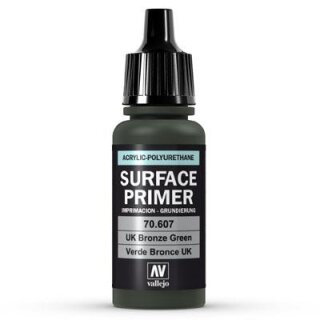 Vallejo Surface Primer U.K. Bronze Green (17ml)