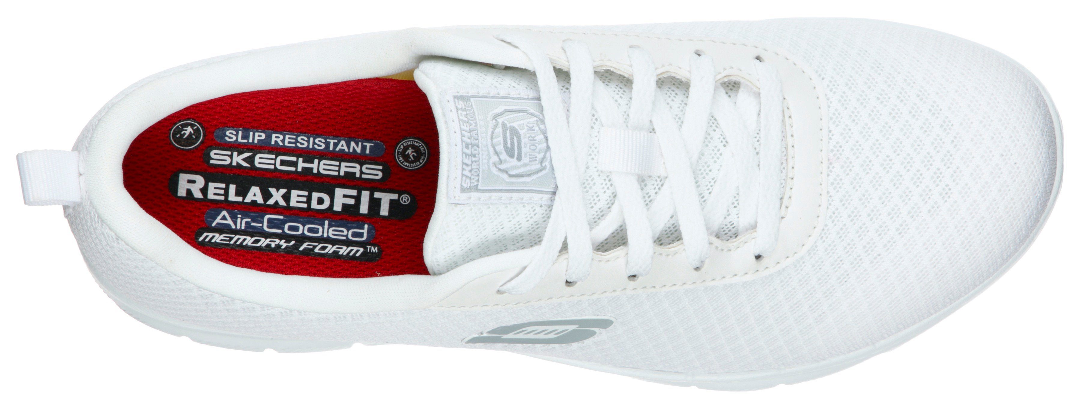 Skechers Ghenter-Bronaugh Schnürschuh Berufsschuh mit bequemer Skechers Memory Foam Innensohle