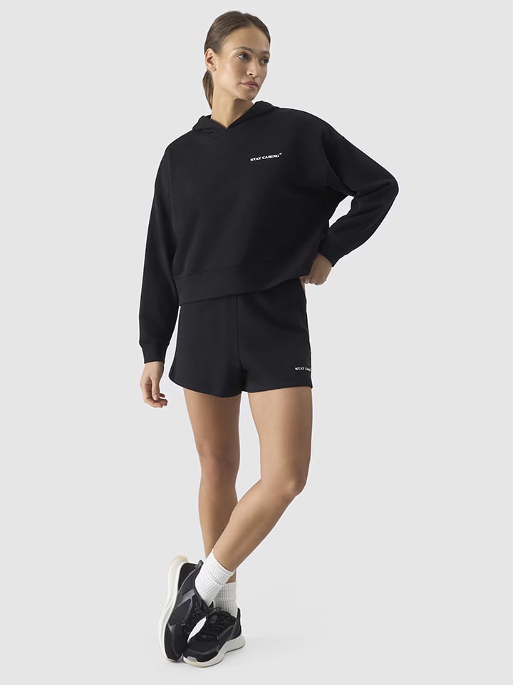 4F Hoodie in Schwarz günstig kaufen