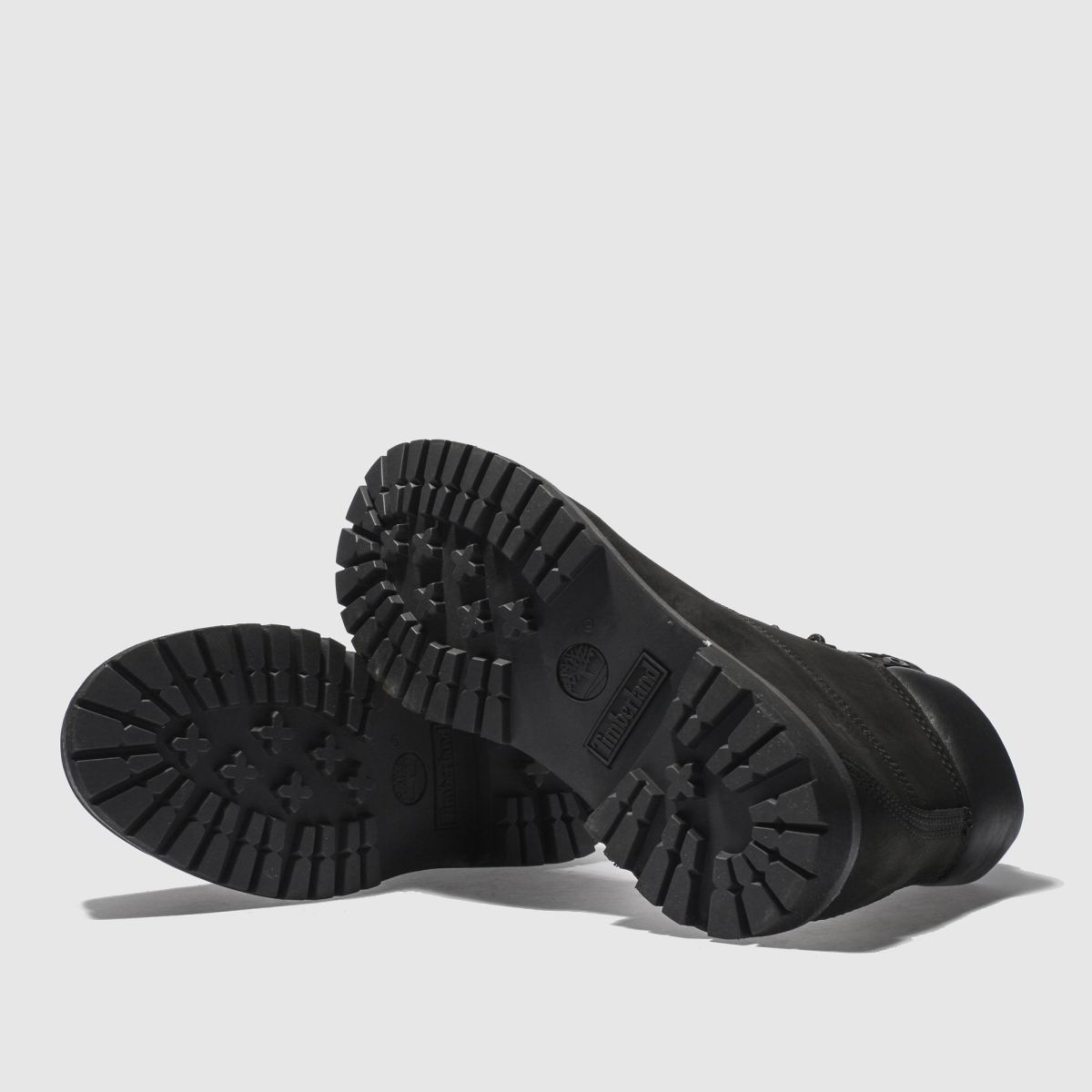Timberland – Svarta premiumstövlar med 6 tums längd