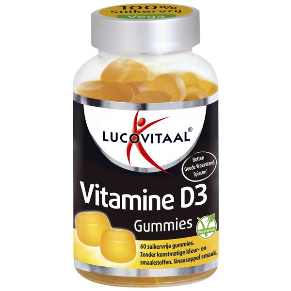 Lucovitaal D3-vitamiinikarkit 60 kpl