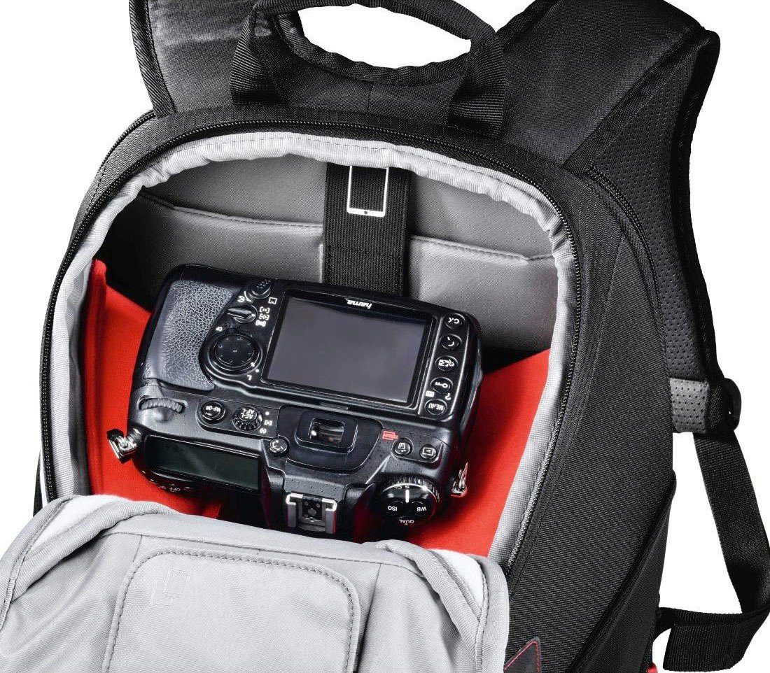Hama Fotorucksack Kamerarucksack f. DSLR Kamera Objektive Zubehör Tablet Profitour 180