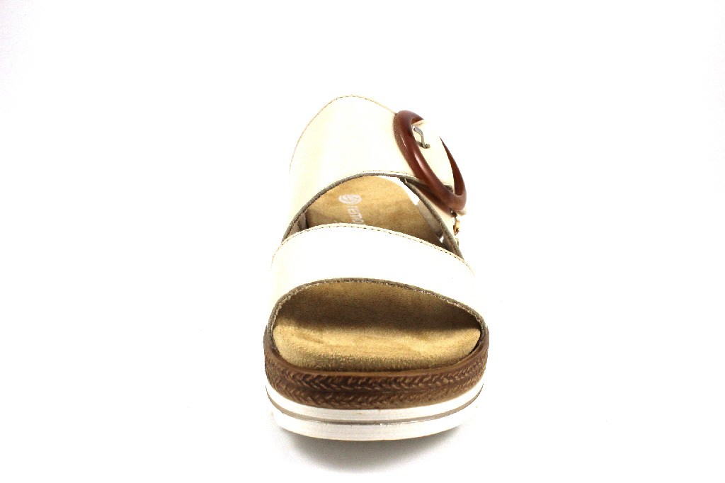 REMONTE Komfort Sandalen weiss