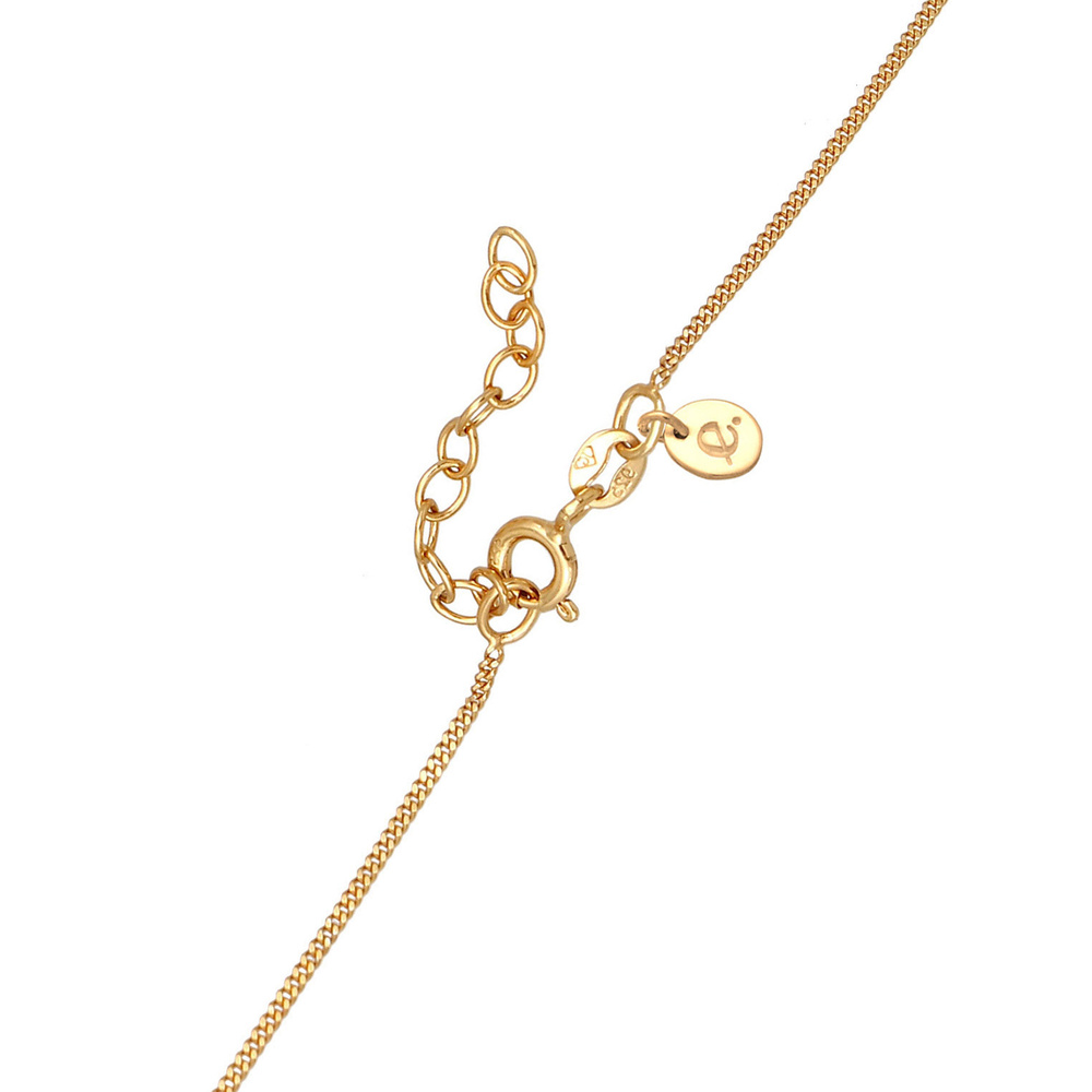 Elli PREMIUM Elli PREMIUM Ensemble de Bijoux Pendentif Créole Femme Minimal Elégant avec Quart Bijoux