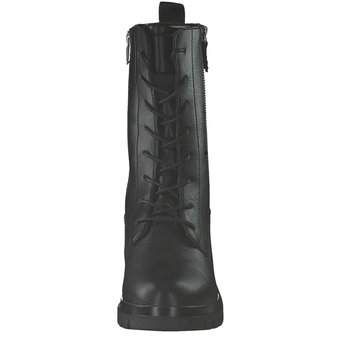 Tom Tailor Schnürstiefelette in schwarz