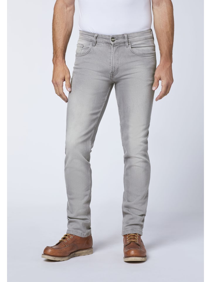 Oklahoma Jeans Jeans in Grau günstig kaufen