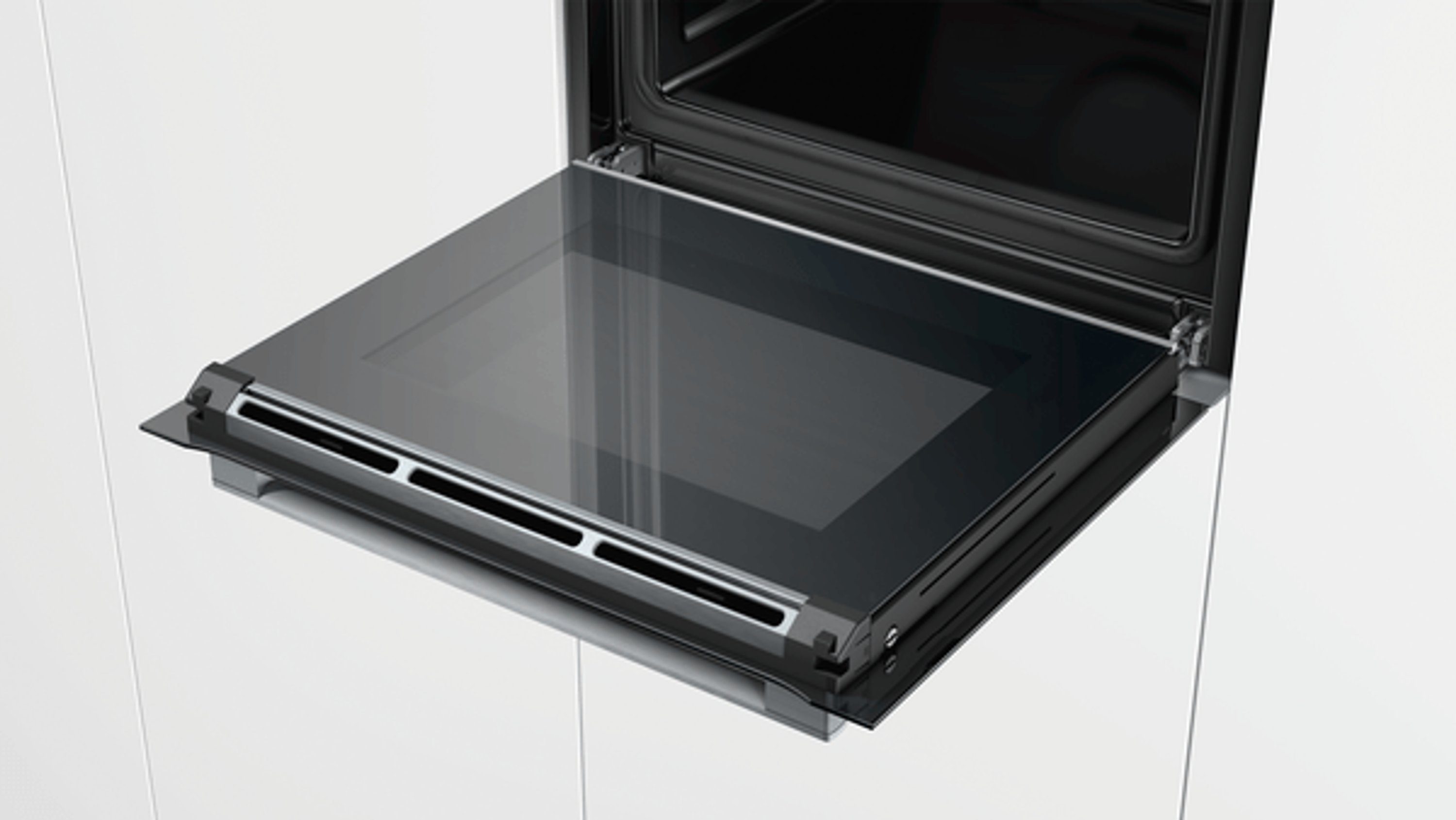BOSCH Einbaubackofen HBG636ES1, mit Auszug nachrüstbar, 13 Beheizungsarten, Reinigungsunterstützung