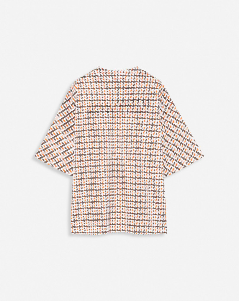 T-SHIRT OVERSIZE BRODÉ LANVIN PARIS SURIMPRIMÉ